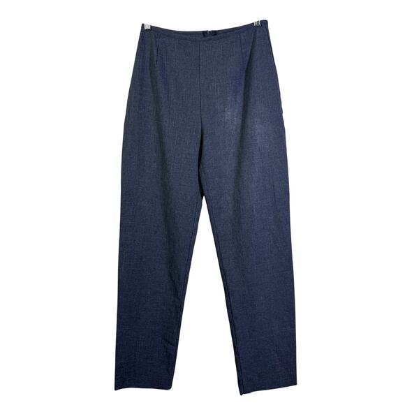 CITY TRIANGLES Pants Size 26 Vintage Cigarette Hidden Back Zipper Flat Front Y2K - Picture 1 of 13